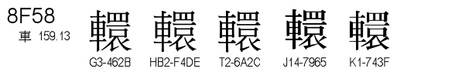 U+8F58